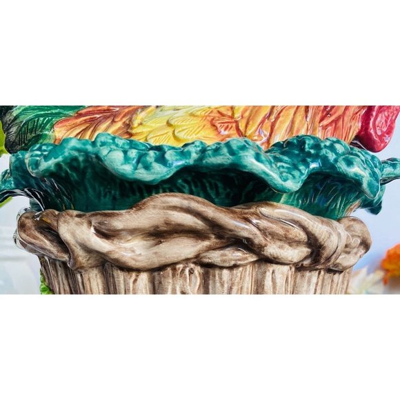 Fitz and Floyd,  Fitz & Floyd Classic Rooster canister Cookie Jar vintage, mint - Picture 9 of 16